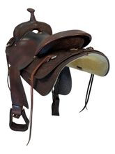 16 Inch Used Circle Y Trail Saddle Medium Tree 3604
