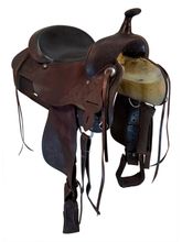 16 Inch Used Circle Y Trail Saddle Medium Tree 3604