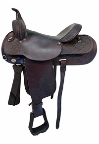 16 Inch Used Circle Y Trail Saddle Medium Tree 3607