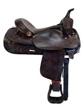 16 Inch Used Circle Y Trail Saddle Medium Tree 3607