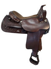 16 Inch Used Circle Y Trail Saddle Medium Tree 3925