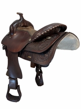 16 Inch Used Circle Y Trail Saddle Medium Tree 3925