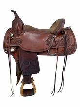 SOLD 2026/08/27  16 Inch Used Circle Y Trail Saddle Wide Flex Tree 1659
