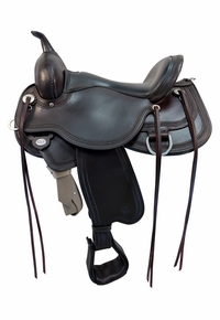 16 Inch Used Circle Y Trail Saddle Wide Flex Tree 1665