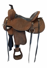 16 Inch Used Circle Y Trail Saddle Wide Flex Tree JWB1