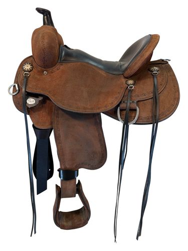 16 Inch Used Circle Y Trail Saddle Wide Flex Tree JWB1