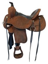 16 Inch Used Circle Y Trail Saddle Wide Flex Tree JWB1