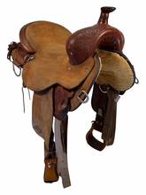 16 Inch Used Circle Y Trail Saddle Wide Flex2 Tree 2382