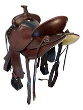 16 Inch Used Circle Y Trail Saddle Wide Tree 2177