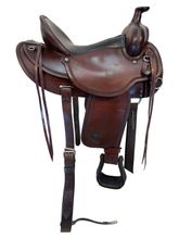 16 Inch Used Circle Y Trail Saddle Wide Tree 2177