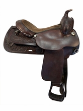 SOLD 2026/05/04 16 Inch Used Circle Y Trail Saddle Wide Tree