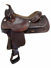16 Inch Used Circle Y Trail Saddle Medium Tree 3925