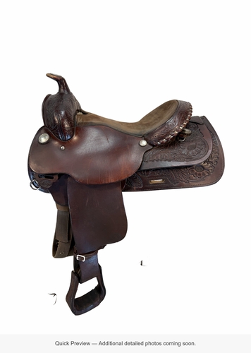 16 Inch Used Circle Y Trail Saddle X Wide Tree 3925