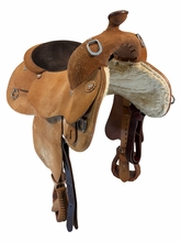 16 Inch Used Circle Y Trainer Saddle Wide Tree 1439