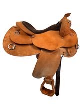 SOLD 2025/11/07j  16 Inch Used Circle Y Training Saddle 1439