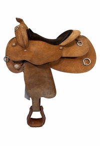 16 Inch Used Circle Y Training Saddle Wide Tree 1439