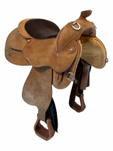 16 Inch Used Circle Y Training Saddle Wide Tree 1439