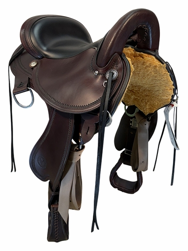 16 Inch Used Circle Y Virginia Gaiter Endurance Saddle Medium Flex2 Tree 1588