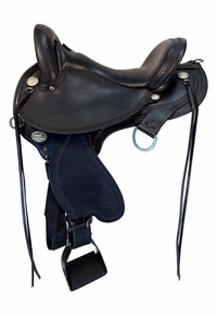 16 Inch Used Circle Y Virginia Gaiter Endurance Saddle Wide Gaited Flex Tree 1588