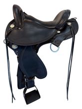 SOLD 2026/02/27j 16 Inch Used Circle Y Virginia Gaiter Endurance Saddle Wide Gaited Flex Tree 1588