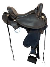 SOLD 2026/02/27j 16 Inch Used Circle Y Virginia Gaiter Endurance Saddle Wide Gaited Flex Tree 1588