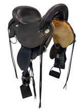 SOLD 2026/02/27j 16 Inch Used Circle Y Virginia Gaiter Endurance Saddle Wide Gaited Flex Tree 1588