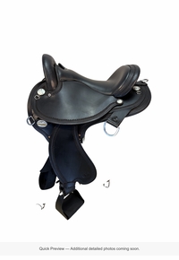 16 Inch Used Circle Y Virginia Gaiter Endurance Saddle Wide Gaited Flex2 Tree 1588