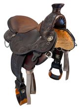 SOLD 2025/06/27  16 Inch Used Circle Y Walnut Grove Trail Saddle 1157
