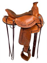 16 Inch Used Circle Y Walnut Grove Trail Saddle Wide Flex2 1157