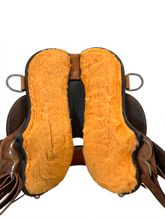 16 Inch Used Circle Y Walnut Grove Trail Saddle Wide Flex2 1157