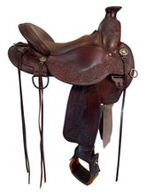 16 Inch Used Circle Y Walnut Grove Trail Saddle Medium Flex Tree 1157