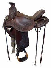 HOLD 2026/05/07c 16 Inch Used Circle Y Walnut Grove Trail Saddle Medium Flex2 Tree 1157