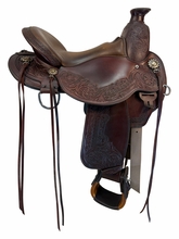 HOLD 2026/05/07c 16 Inch Used Circle Y Walnut Grove Trail Saddle Medium Flex2 Tree 1157