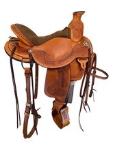 16 Inch Used Circle Y Walnut Grove Trail Saddle Wide Flex Tree 1157