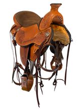 16 Inch Used Circle Y Walnut Grove Trail Saddle Wide Flex Tree 1157