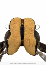 16 Inch Used Circle Y Walnut Grove Trail Saddle Wide Flex2 Tree 1157