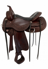 16 Inch Used Circle Y Wind River Trail Saddle 1750