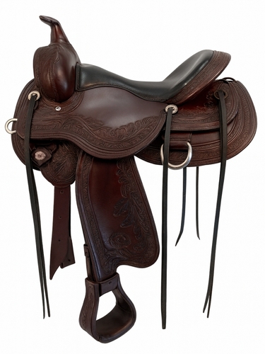 16 Inch Used Circle Y Wind River Trail Saddle 1750