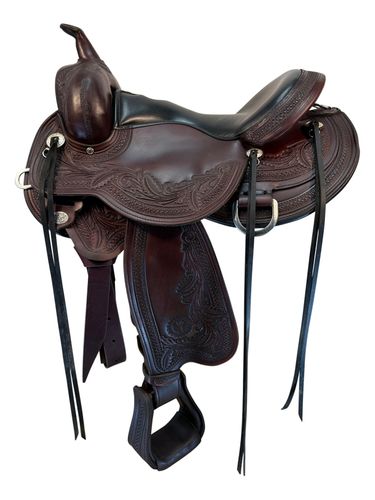 SOLD 2026/01/02   16 Inch Used Circle Y Wind River Trail Saddle 1750