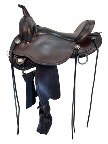 16 Inch Used Cirlce Y Salt River Trail Saddle 1667