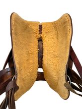 16 Inch Used Clint Mortenson Cutting Saddle