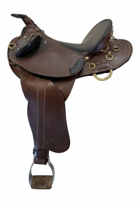 16 Inch Used Colin Dangaard Aussie Saddle Medium Tree Drover