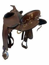 16 Inch Used Colin Dangaard Aussie Saddle Medium Tree Drover