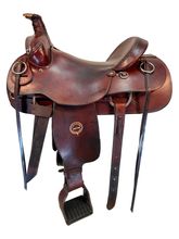 HOLD 2025/08/13c 16 Inch Used Colorado Saddlery Roping Saddle