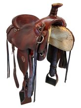 HOLD 2025/08/13c 16 Inch Used Colorado Saddlery Roping Saddle
