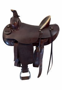 16 Inch Used Colorado Saddlery Roping Saddle Medium Tree