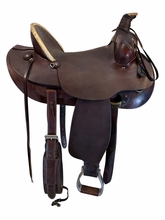 16 Inch Used Colorado Saddlery Roping Saddle Medium Tree
