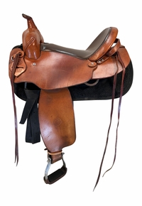 16 Inch Used Colorado Saddlery Trail Saddle