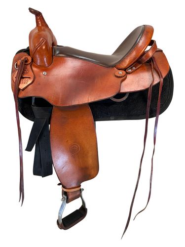 16 Inch Used Colorado Saddlery Trail Saddle