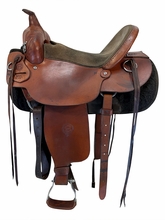SOLD LAYAWAY 2026/09/15j  16 Inch Used Colorado Trail Saddle Wide Tree 1650